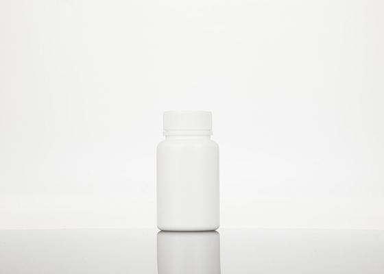ขวดยาพลาสติกเปล่าสีขาวพร้อมฝาเกลียว 30ml 60ml 100ml