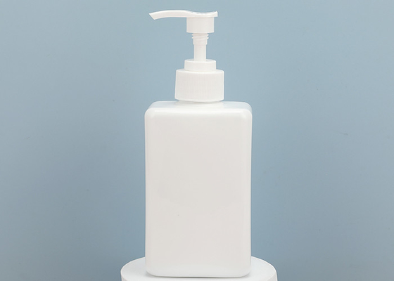 คอนเทนเนอร์โลชั่นสำหรับสัตว์เลี้ยงพลาสติก Custom White Squeeze 330ml แชมพูขวดปั๊มสุญญากาศ