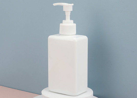 คอนเทนเนอร์โลชั่นสำหรับสัตว์เลี้ยงพลาสติก Custom White Squeeze 330ml แชมพูขวดปั๊มสุญญากาศ