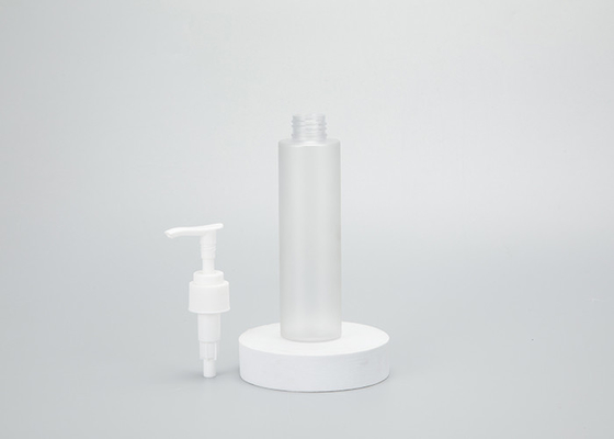 บรรจุภัณฑ์แชมพูเปล่า 150ml ขวดเครื่องสำอางพลาสติก PET พร้อมปั๊ม