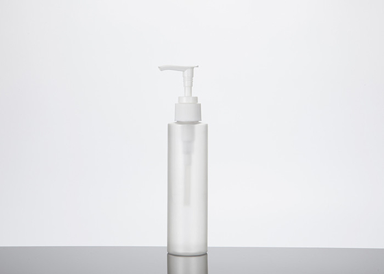 บรรจุภัณฑ์แชมพูเปล่า 150ml ขวดเครื่องสำอางพลาสติก PET พร้อมปั๊ม