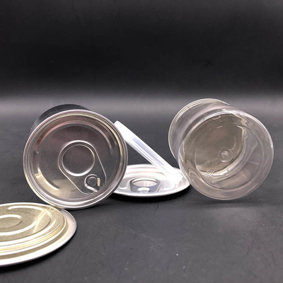 อาหารเกรดว่าง กระป๋องพลาสติกใส ถังเก็บของ PET Mason Jar BPA กระป๋องพลาสติกฟรีที่มีปลายพลาสติก