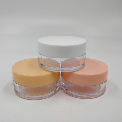 กระปุกพลาสติกเครื่องสําอางที่กําหนดเอง 10ml 15ml 30ml 60ml 80ml 100ml 120ml 150ml ผิวเรียบ