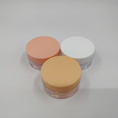 กระปุกพลาสติกเครื่องสําอางที่กําหนดเอง 10ml 15ml 30ml 60ml 80ml 100ml 120ml 150ml ผิวเรียบ