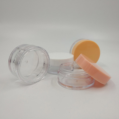 กระปุกพลาสติกเครื่องสําอางที่กําหนดเอง 10ml 15ml 30ml 60ml 80ml 100ml 120ml 150ml ผิวเรียบ