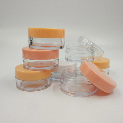 กระปุกพลาสติกเครื่องสําอางที่กําหนดเอง 10ml 15ml 30ml 60ml 80ml 100ml 120ml 150ml ผิวเรียบ