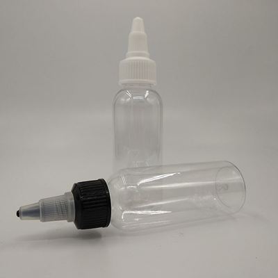 สกรูบนขวดพลาสติก 15ml 30ml 50ml 70ml 80ml 100ml ตัวเลือกการปรับแต่ง