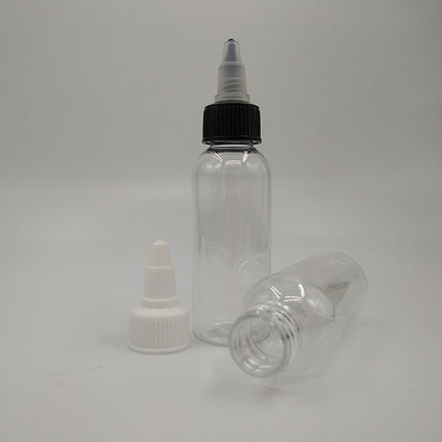 สกรูบนขวดพลาสติก 15ml 30ml 50ml 70ml 80ml 100ml ตัวเลือกการปรับแต่ง