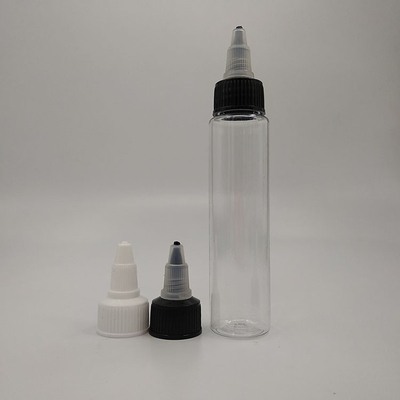 สกรูบนขวดพลาสติก 15ml 30ml 50ml 70ml 80ml 100ml ตัวเลือกการปรับแต่ง