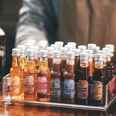 ขวดน้ำผลไม้ที่ไม่เหมือนใครสำหรับไวน์ ขวดพลาสติกใสขนาดกลาง พร้อมตัวอย่างฟรี