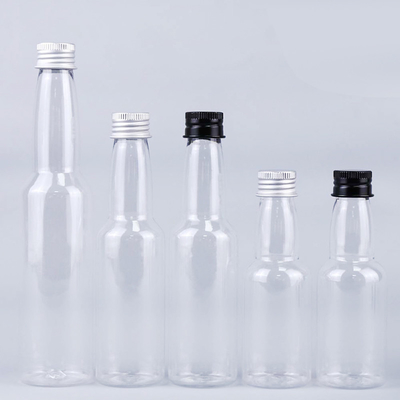 ขายร้อน 50ml กระป๋องพลาสติก PET กลมโปร่ง