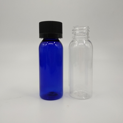 1 oz โคบอลท์ สีน้ําเงิน พลาสติก บอสตัน กระป๋องกลม