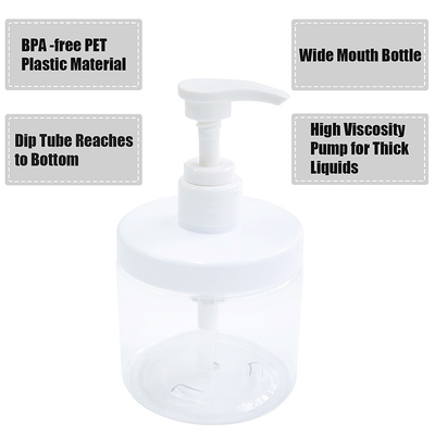 วัสดุพลาสติก UV Electroplated Cap Flip-top Closure กระป๋องโลชั่นพลาสติกที่มีตัว PET