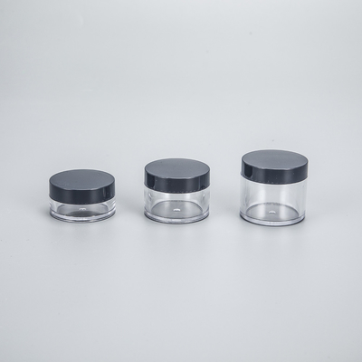 กระปุกพลาสติกเครื่องสําอางที่กําหนดเอง 10ml 15ml 30ml 60ml 80ml 100ml 120ml 150ml ความจุ
