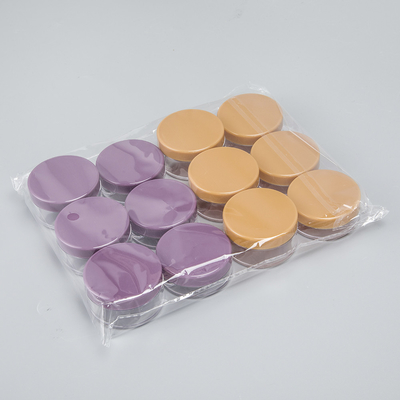 กระป๋องเครื่องสําอางเปล่า กระป๋องพลาสติกครีมใส 3ml 5ml