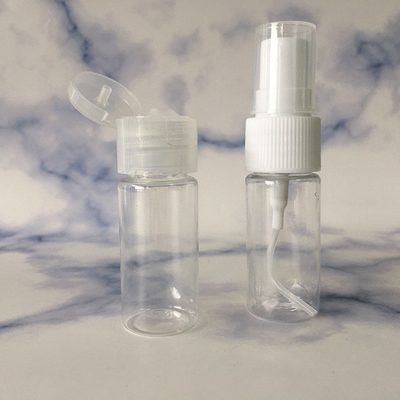 30ml 60ml 100ml150m 200ml 250ml Cosmo Shape Screen Printing Matte Black PET กระป๋องพลาสติกสเปรย์ในคลัง