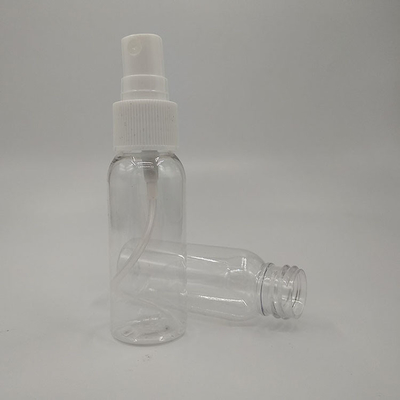 30ml 60ml 100ml150m 200ml 250ml Cosmo Shape Screen Printing Matte Black PET กระป๋องพลาสติกสเปรย์ในคลัง