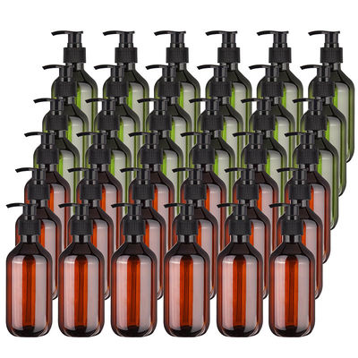 กระป๋องน้ํายาพลาสติก 120 ml 250 ml 300 ml 500 ml ที่มีเครื่องปิด Flip Top และพลาสติก PMMA ทนทาน