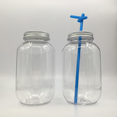 16 oz กระปุกพลาสติกใส สปอร์ต น้ําดื่มเย็น กระปุกน้ําพลาสติก PET กระปุกน้ําพลาสติกที่มีฝาปิดสําหรับน้ําผสม ชา อาหาร นม