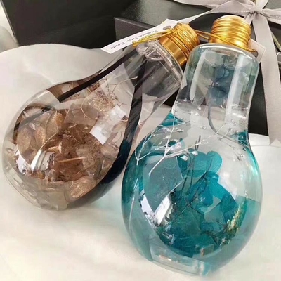 ผลิตภัณฑ์ใหม่ ขวดพลาสติกหลอดไฟ 100ml 200ml 250ml สําหรับเครื่องดื่มน้ําผลไม้