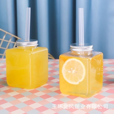 สกรูบนฝา กระป๋องชา Bubble สําหรับถ้วยพลาสติกในความต้องการสูง