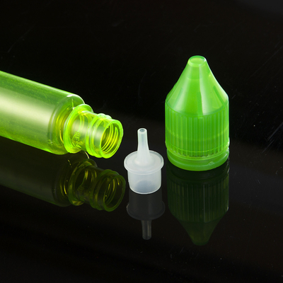 E กระป๋อง PET น้ําเหลว คอกันเด็ก 10ml-100ml Custom E กระป๋องจอพิมพ์น้ําเหลว