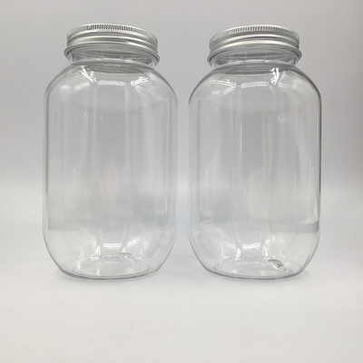 กระป๋องน้ําชานมกันรั่ว 120ml 250ml 350ml 500ml กระป๋องกลมสี่เหลี่ยมใส มีสกรูบนฝา