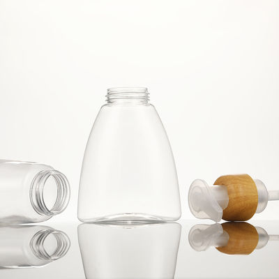 ขวดน้ํายาพลาสติก PET รวมถึงการปิด Flip-top โฟมที่สามารถปรับแต่งได้ เหมาะสําหรับบรรจุเครื่องสําอางและการดูแลสุขภาพ