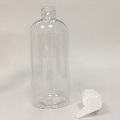 กระป๋องปั๊ม PETG 20/410 สเปคสําหรับแชมพูเครื่องสําอาง - การออกแบบโลโก้ที่สามารถปรับแต่งได้