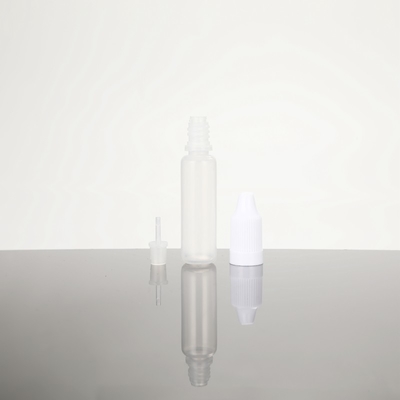 PET Screw Cap E กระป๋องเหลวที่มีโลโก้ที่กําหนดเอง คอกันเด็ก สีการพิมพ์ที่กําหนดเอง