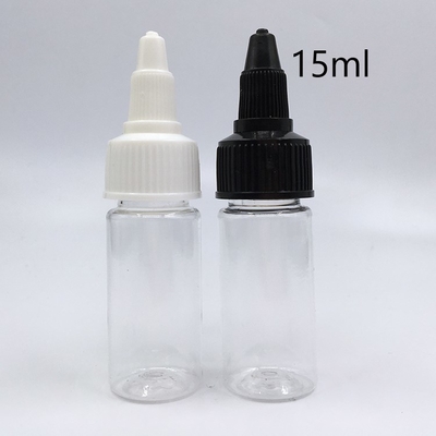 กระป๋อง PETG ชัดเจนที่กําหนดเอง สําหรับปลายคอสกรูเหลว ความจุต่าง ๆ
