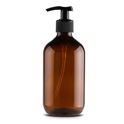 กระป๋องปั๊ม PET กลมที่สามารถนําไปใช้ได้อีกครั้ง สําหรับ 3000pcs Mqq Custom Logo Dispensing Shampoo