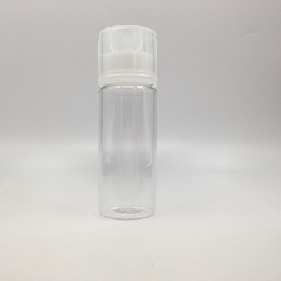 ป้องกันเด็กโปร่งใส E กระป๋องเหลว หมวกปิดปิด 10ml-100ml ความจุ
