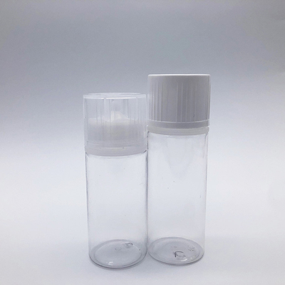 ป้องกันเด็กโปร่งใส E กระป๋องเหลว หมวกปิดปิด 10ml-100ml ความจุ