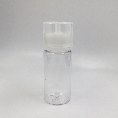 ป้องกันเด็กโปร่งใส E กระป๋องเหลว หมวกปิดปิด 10ml-100ml ความจุ