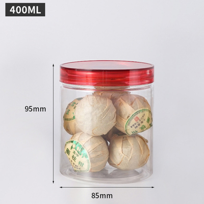 อาหารเกรดเปล่า เครื่องสําอางกาย Scrub หน้ากากบรรจุ PET ชัดเจน 30 มิลลิลิตร 500 มิลลิลิตร กระปุกพลาสติกที่มีฝา