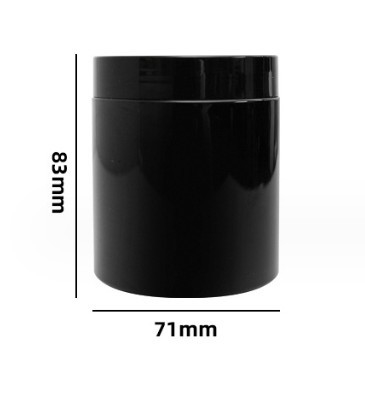 ขายร้อน กระปุกพลาสติก 50ml 100ml 120ml 150ml ป่าดําแมท