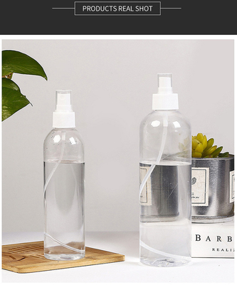 กระป๋องสเปรย์พลาสติก PET สําหรับความจุทุกวัน 10ml 15ml 30ml 50ml 60m 70ml 100ml 200ml 500ml