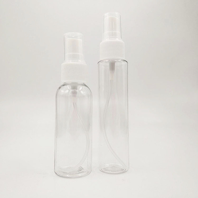 กระป๋องสเปรย์พลาสติกสีขาวใส 30ml 50ml 100ml 120ml 150ml 200ml 250ml 500ml สําหรับเครื่องสําอาง