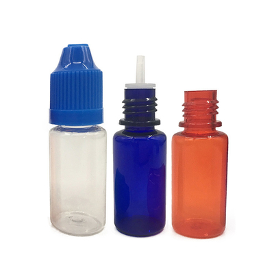 กระป๋องน้ําใส 10ml 15ml 30ml 60ml 80ml 100ml PET E พร้อมการพิมพ์สกรีนโลโก้ตามต้องการ