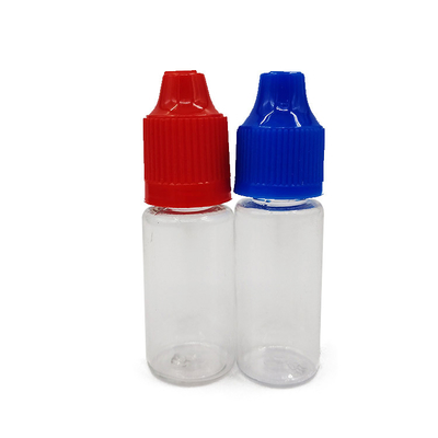 กระป๋องน้ําใส 10ml 15ml 30ml 60ml 80ml 100ml PET E พร้อมการพิมพ์สกรีนโลโก้ตามต้องการ