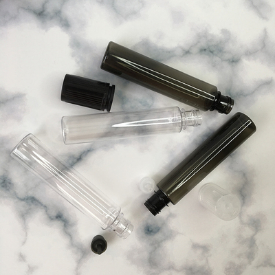 พิมพ์ตามความต้องการ กระป๋องเหลว E พร้อมคอกันเด็ก กระจกใส ขนาด 10ml-100ml