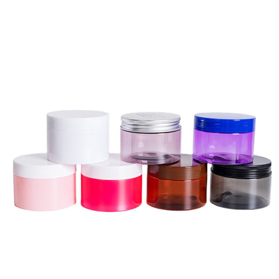 Factory Plastic Black Cosmetic Packaging Eye Cream Jar with Lids for Skin Care Cream