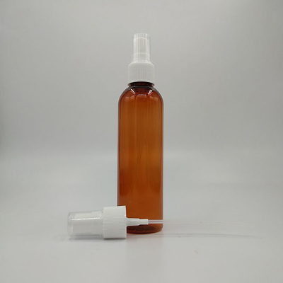 สแตนเลสกระป๋องกระป๋อง PETG รอบกับปั๊มเครื่องสําอาง ความสูง 118mm