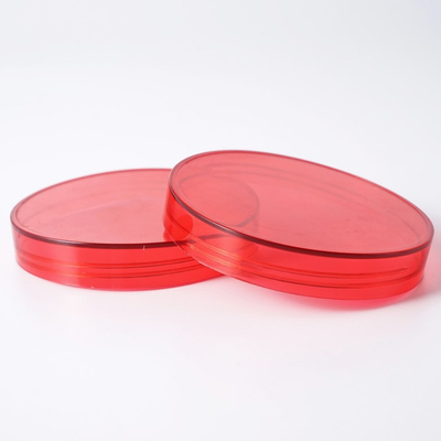 กระป๋องพลาสติกกลมใส พร้อมฝาปิดสําหรับสลิมและเครื่องเทศ (2oz-8oz)