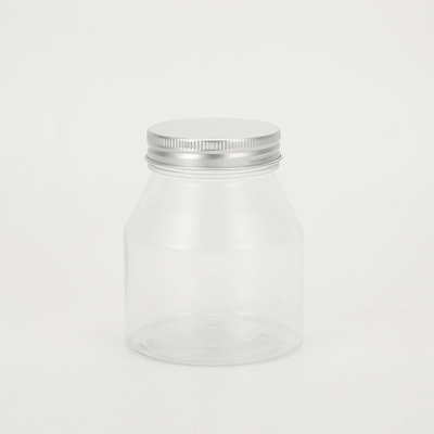 กระปุกอาหารว่างจากพลาสติกโปร่งที่สามารถปรับแต่งได้ 2-8oz พร้อมฝาปิด