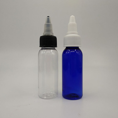 10ml-120ml Custom Logo Screw Cap กระป๋องหยดแก้ว 50ml ที่มีพื้นผิวเรียบ