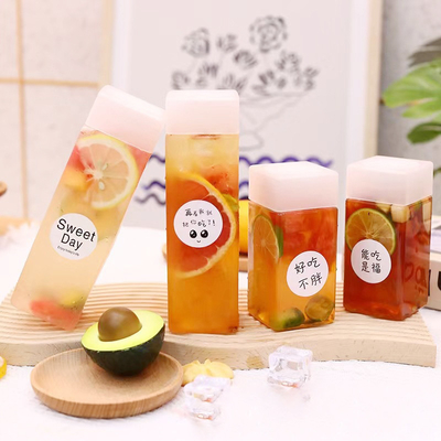 เงาะหุ้ม Bubble Tea Jugs Screw On Lid สําหรับการทําความสะอาดที่ไม่ยุ่งยากและการเก็บรักษาที่ปลอดภัย