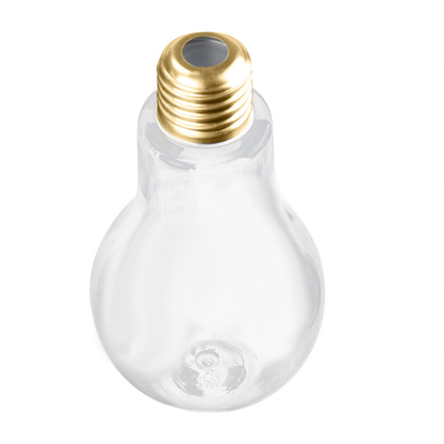 Versatile Screw On Lid Clear Plastic Insulated Milk Tea Bottles Bubble Bottle