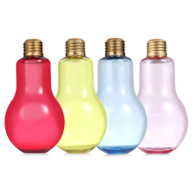 Versatile Screw On Lid Clear Plastic Insulated Milk Tea Bottles Bubble Bottle